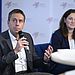 li. Ben Schwarz, Landrat des Landkreises Roth; re. Katharina Sontheimer, Metropolregion Nürnberg_Halle 1 – Aus der Region – Für die Region